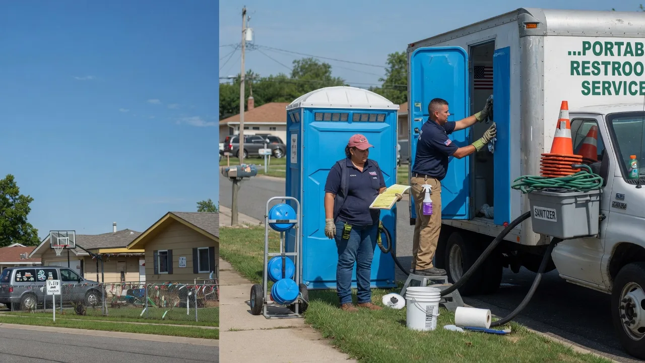 Portable Toilet Rental in Webster, KY near me